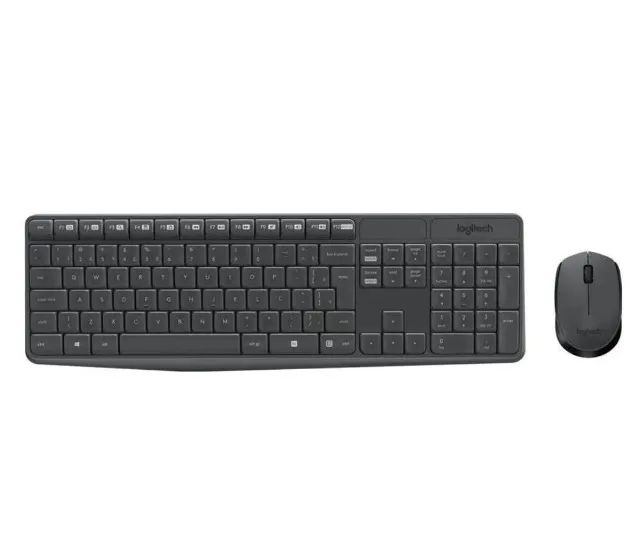 Kit Teclado e Mouse Wireless Logitech MK235 - R$ 90