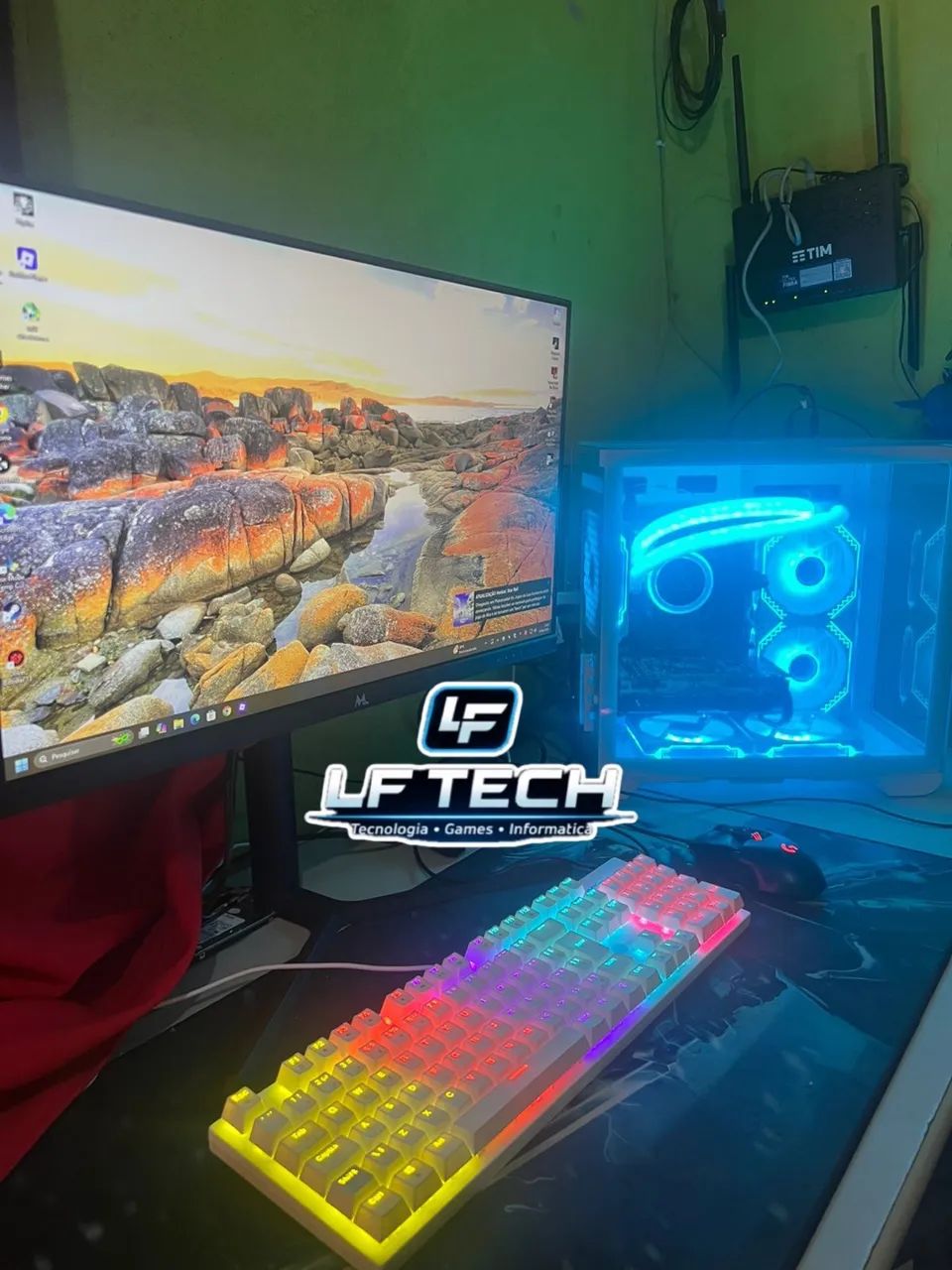 PC rápido Visual clean e gamer - Foto 2