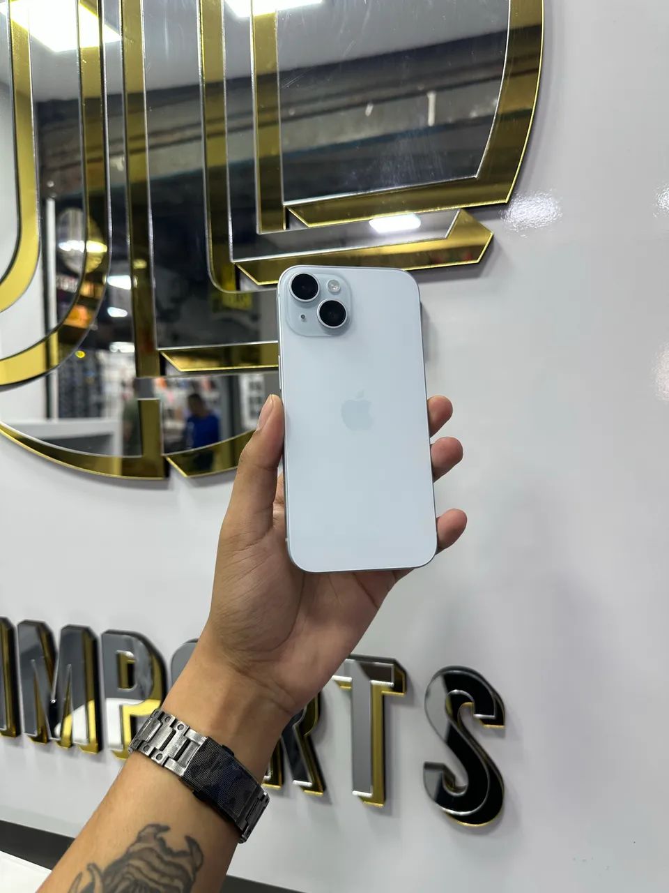 iPhone 15 128gb todo original azul