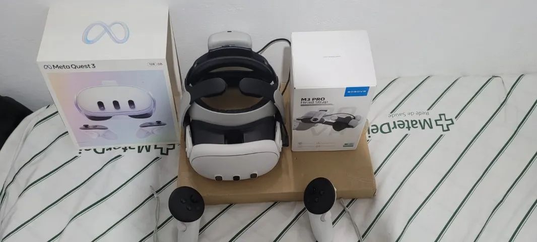 Meta Quest 3 + BoboVR M3 PRO - Periféricos e Acessórios de