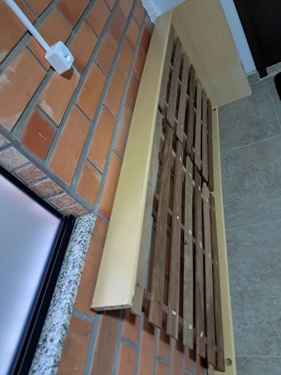 Doação  cama sem colchão solteiro - Foto 2