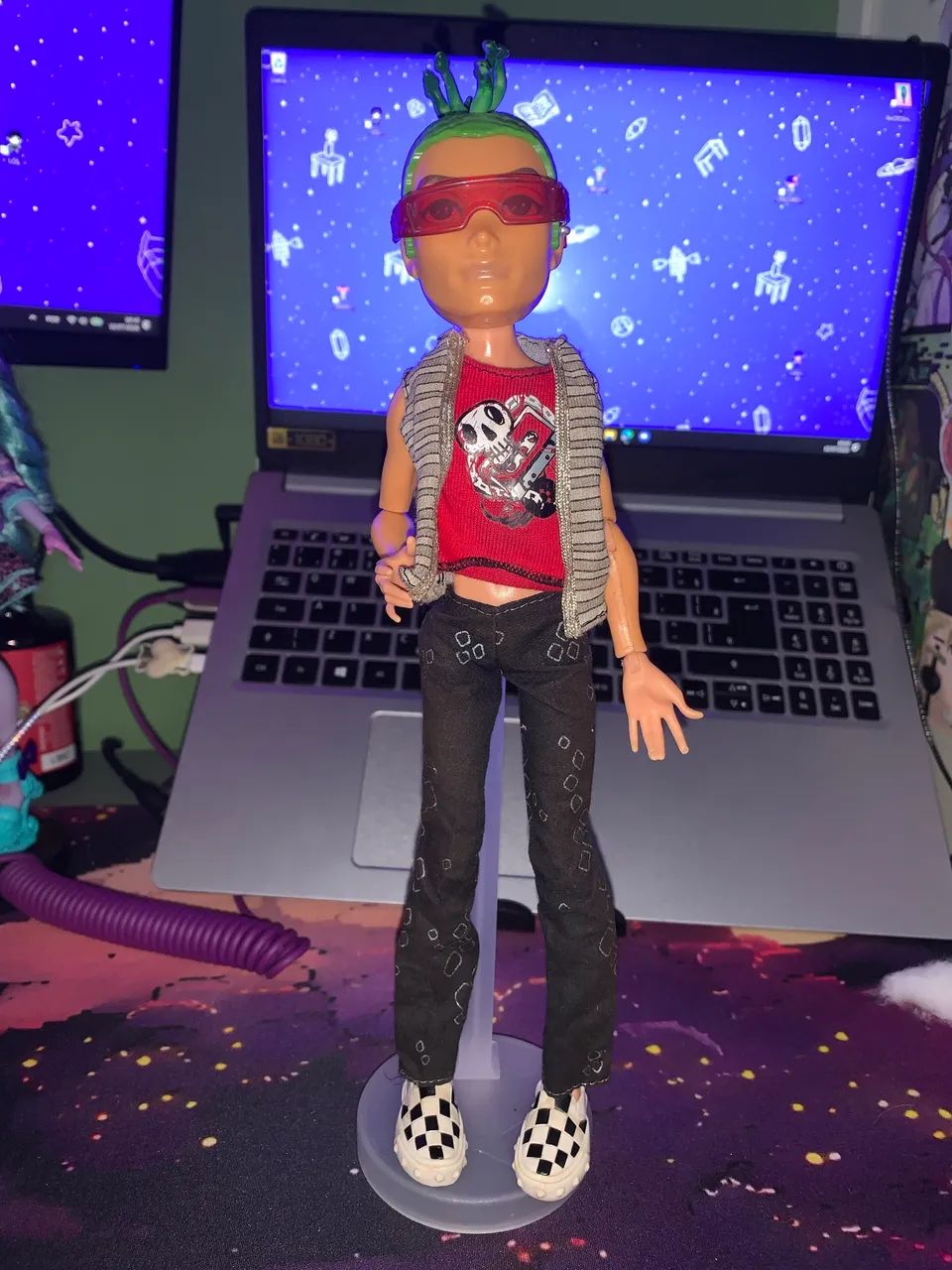 Lote monster high - deuce e cleo vendidos - Foto 4