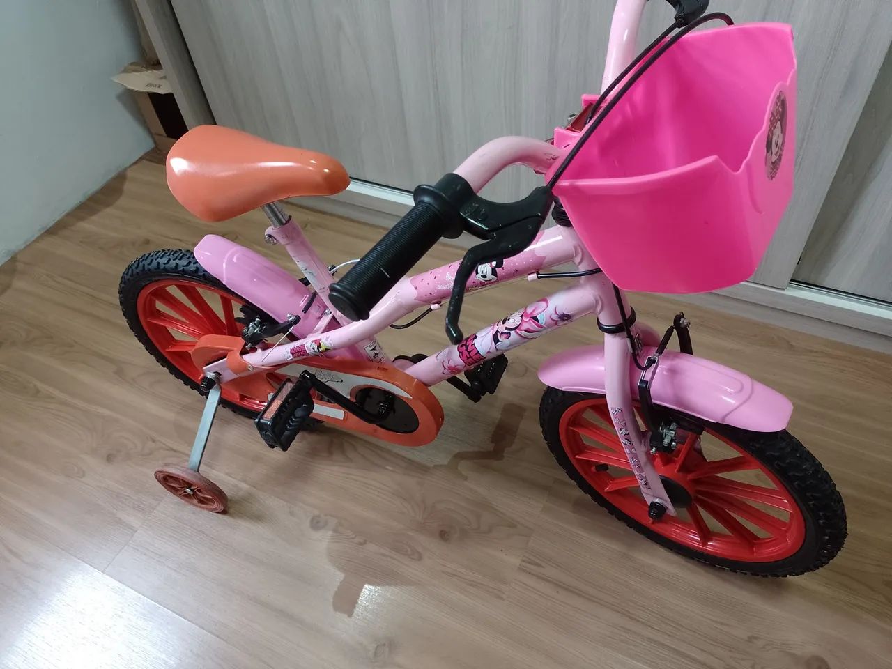 Bicicleta infantil aro 16 semi nova 