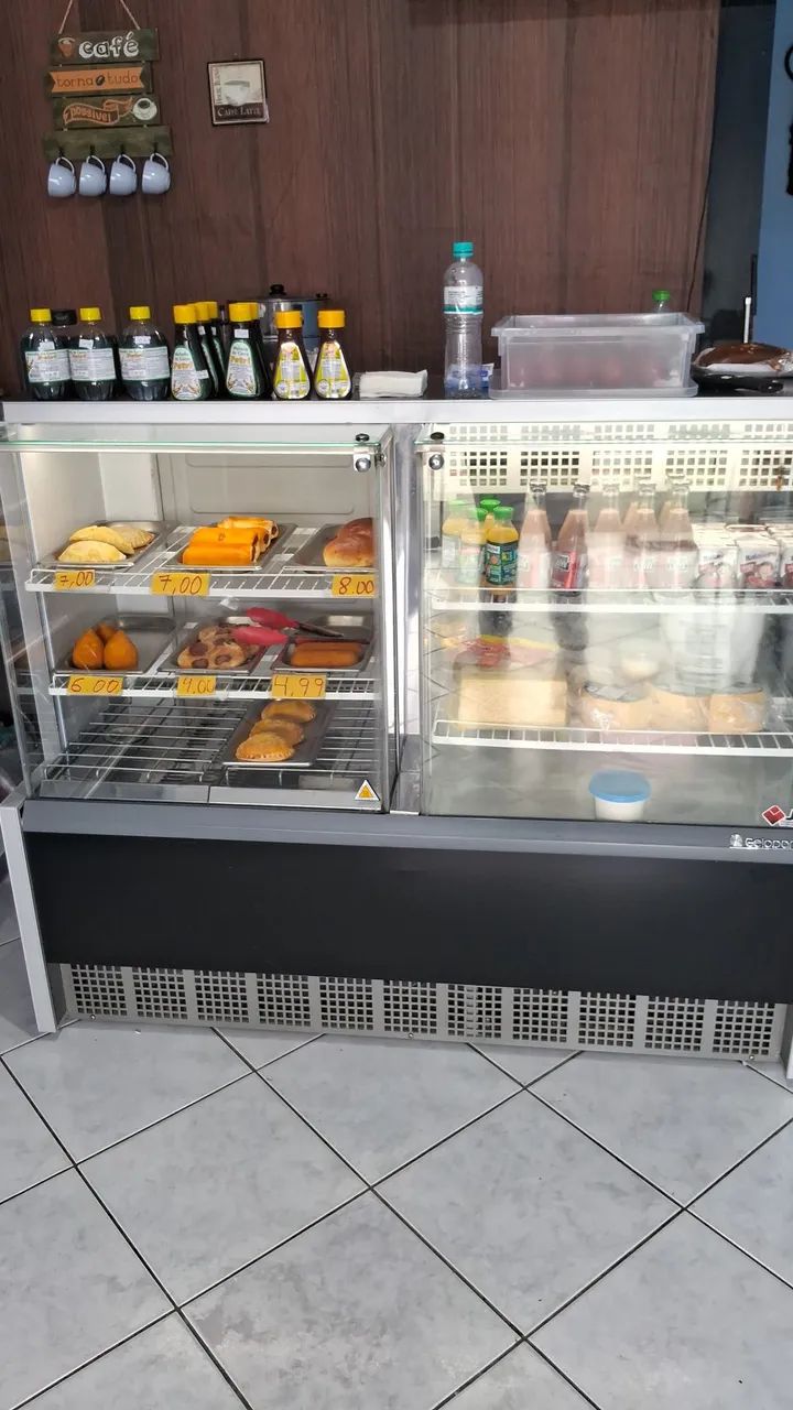 Expositor quente e frio gelopar 