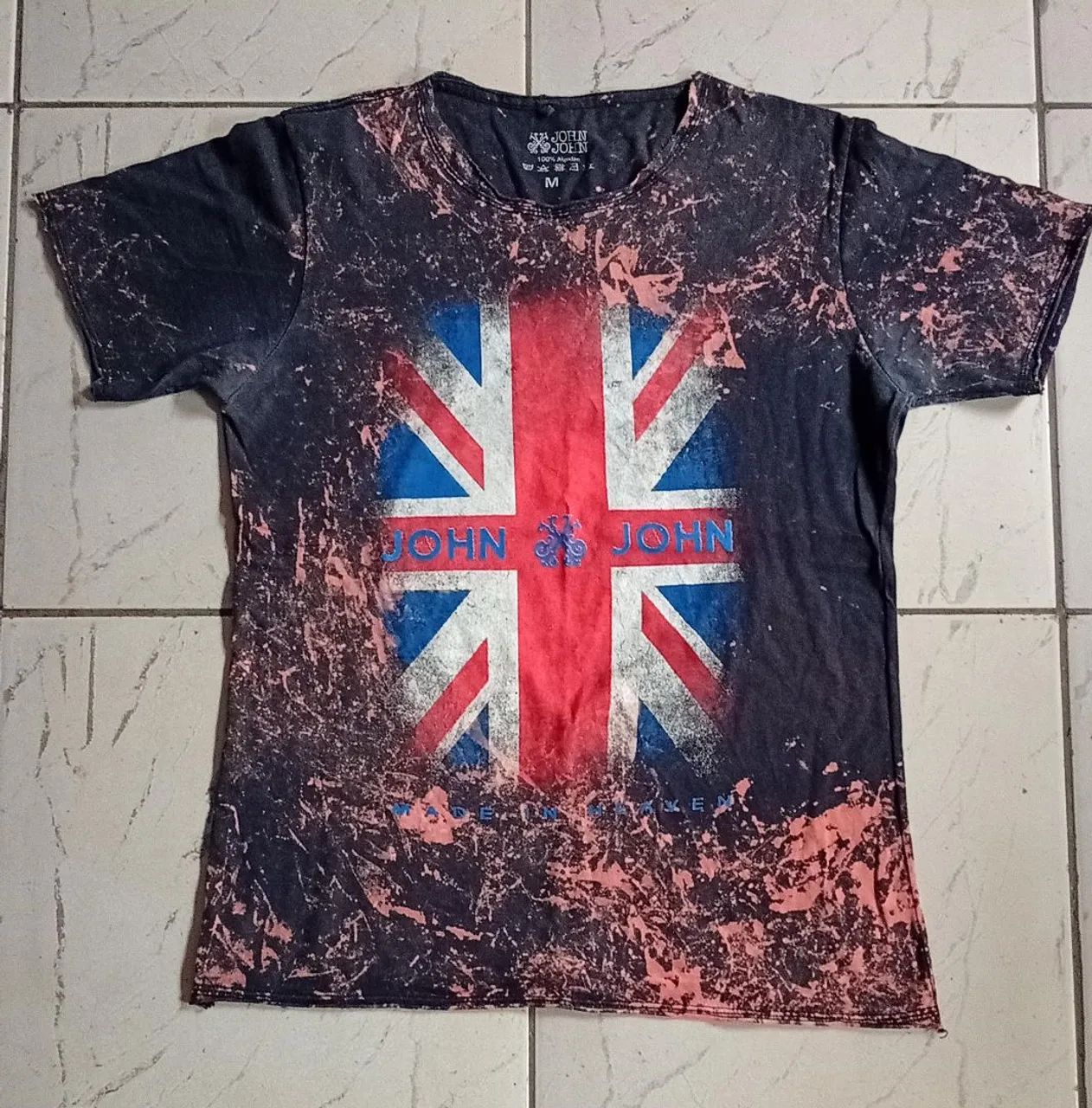 Camiseta Preta John John 