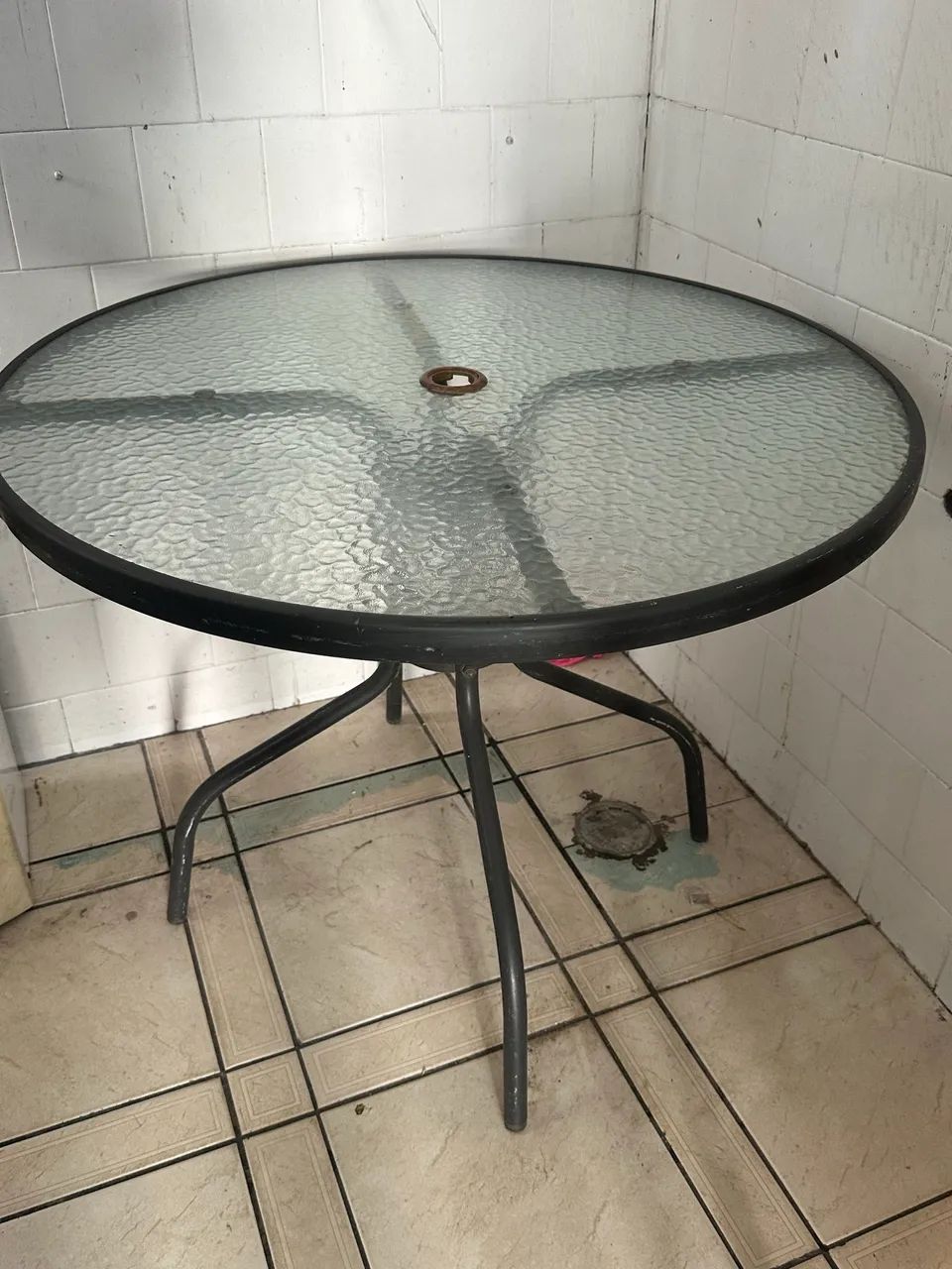 MESA REDONDA DE VIDRO  - Foto 4