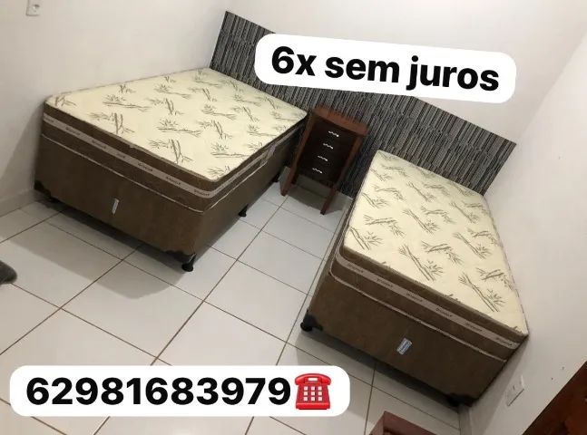 Colchao d33 solteiro novo