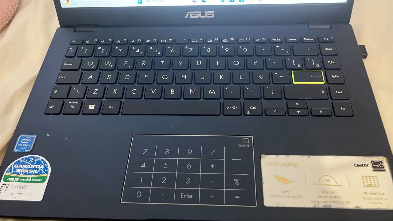 Notebook asus