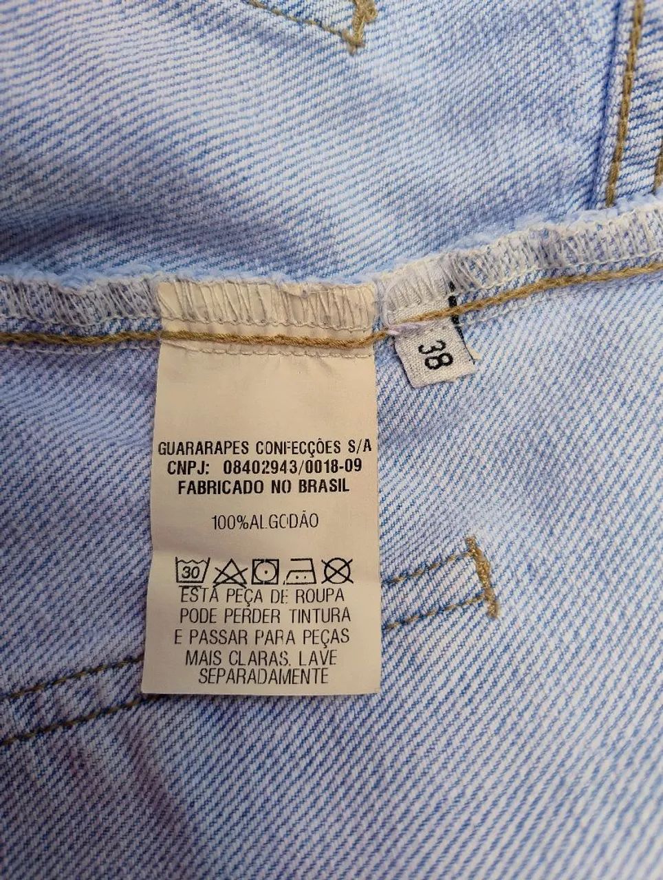 Saía Jeans Pool Original 38 - Foto 5