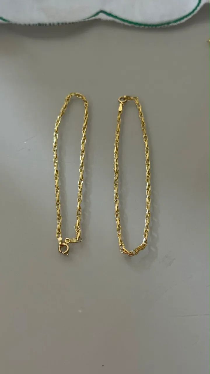 Pulseira em ouro 18k ocada  - Foto 3