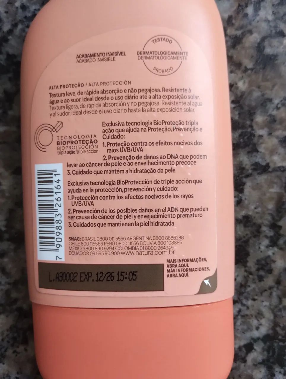 Protetor solar natura  - Foto 2
