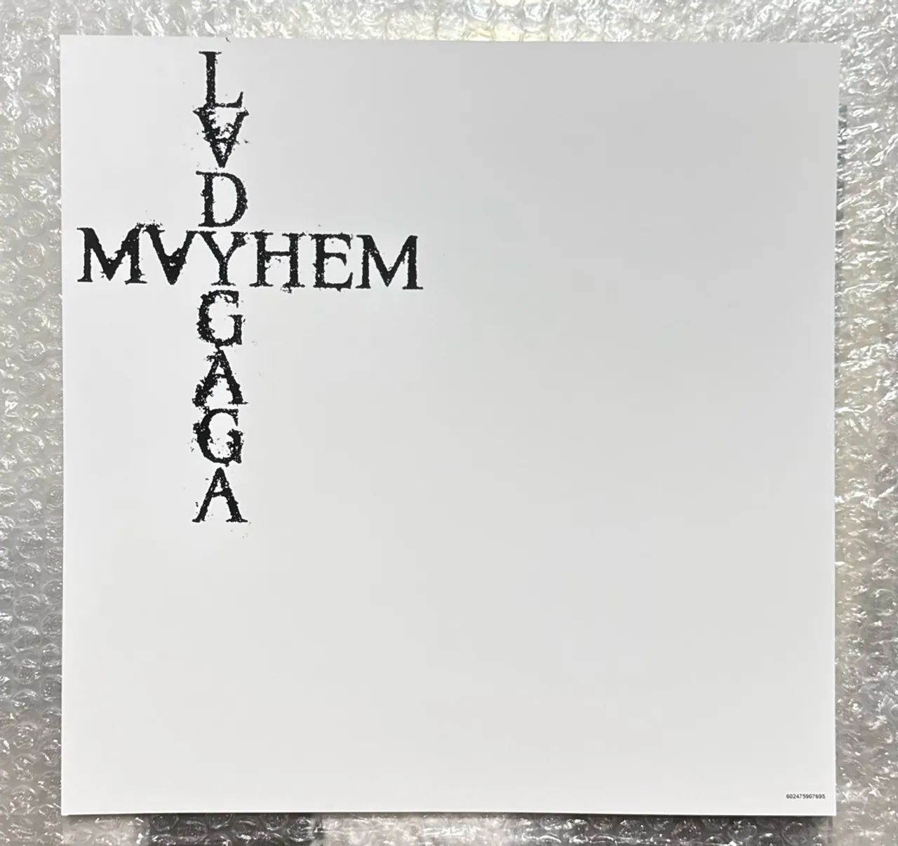 Lady Gaga MAYHEM Litho Autografada - Foto 2