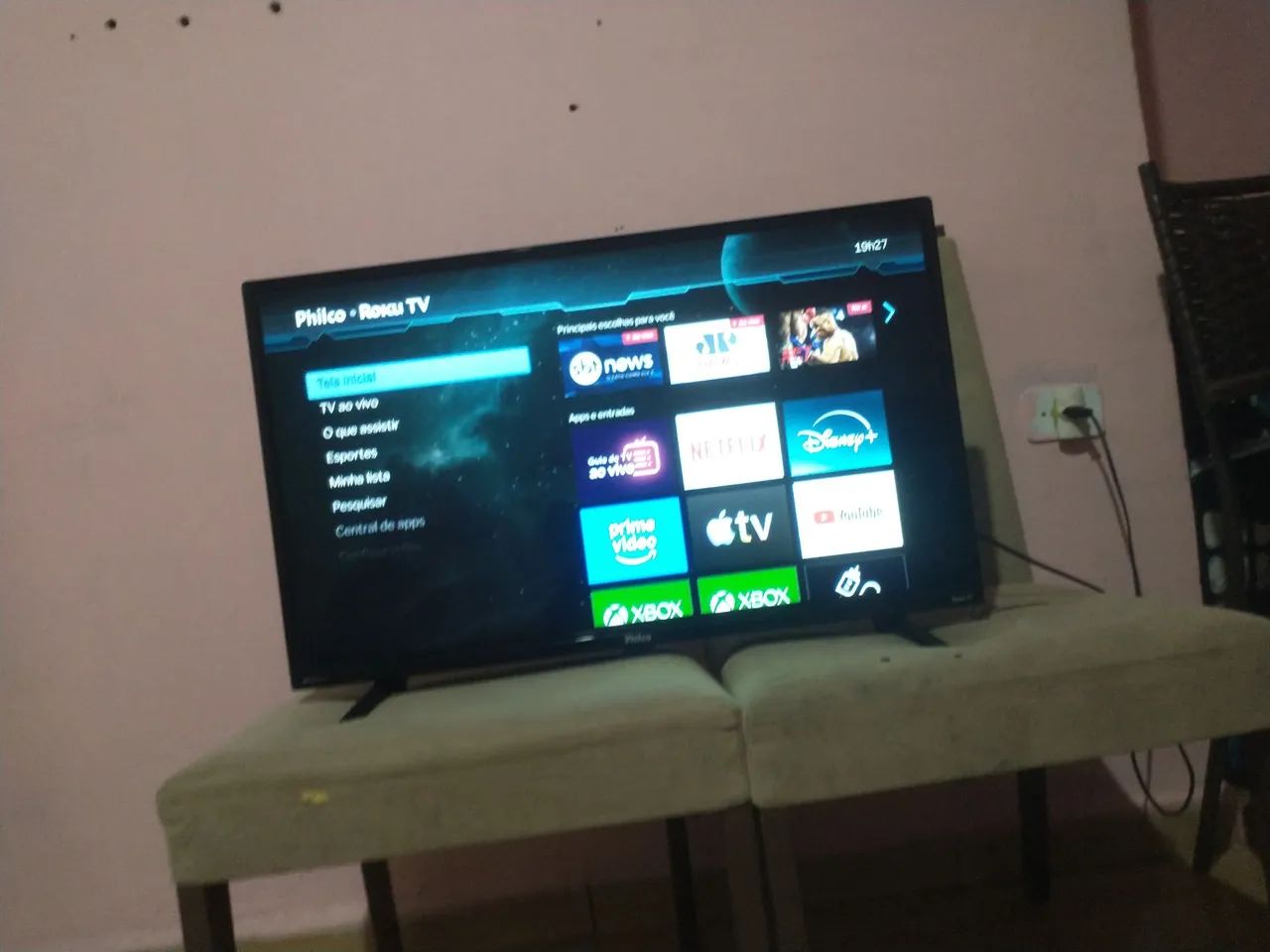 Smart TV Philco Roku 32 Polegadas - Foto 3