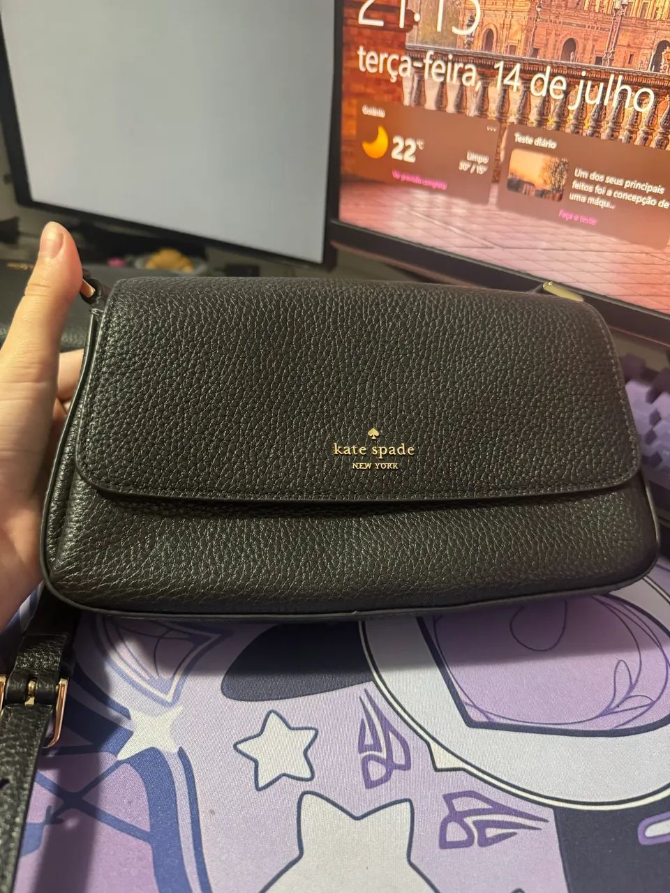Bolsa Kate Spade Couro Nova