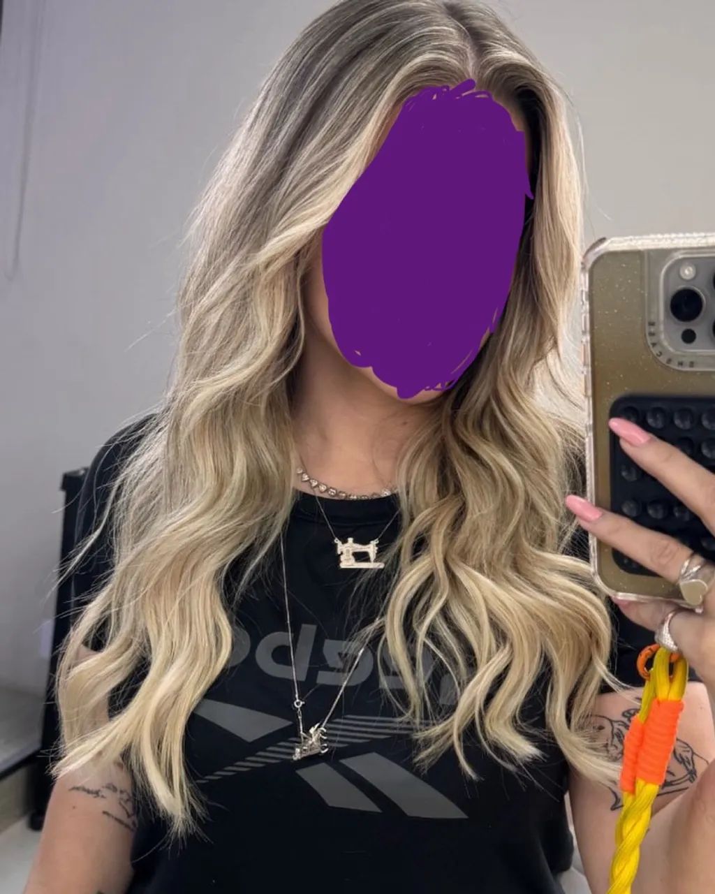 Mega hair loiro 