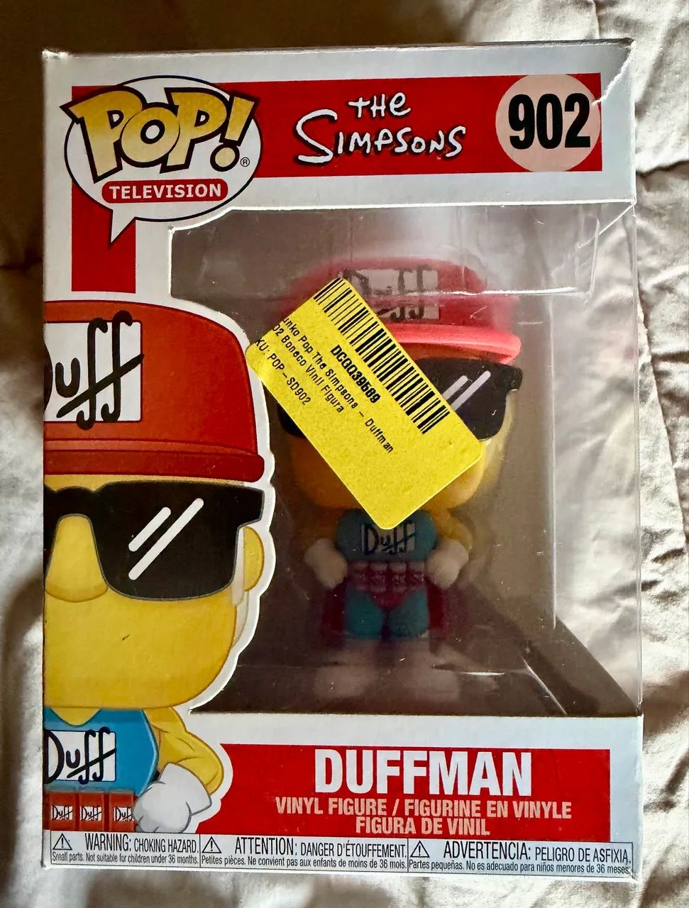 funko pop the simpsons duffman 902