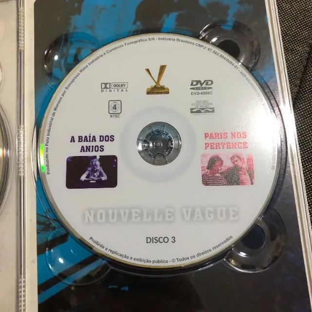 Box 3 Dvds Nouvelle Vague Vol 1 / Edição Limitada Com 6 Cards