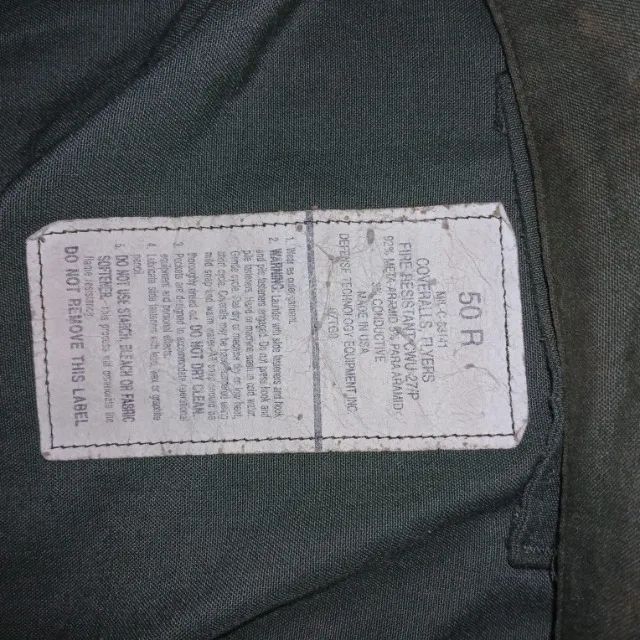 macacao de voo para mecanicos de aeronaves anti chama cor verde