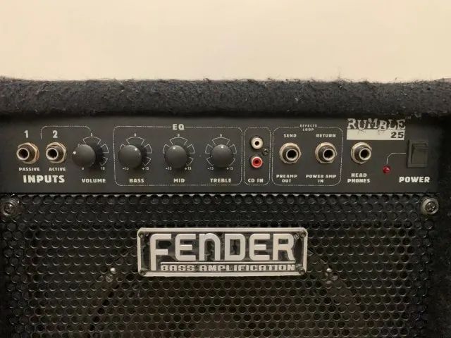 FENDER RUMBLE 25 - Instrumentos musicais - Centro, Araguari