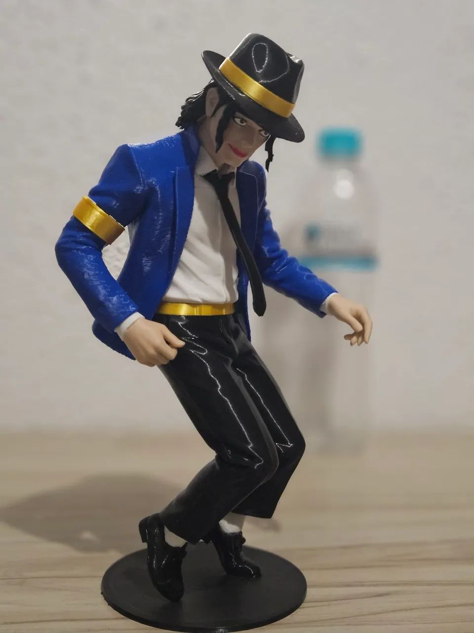 Estatueta de Michael Jackson para coleção