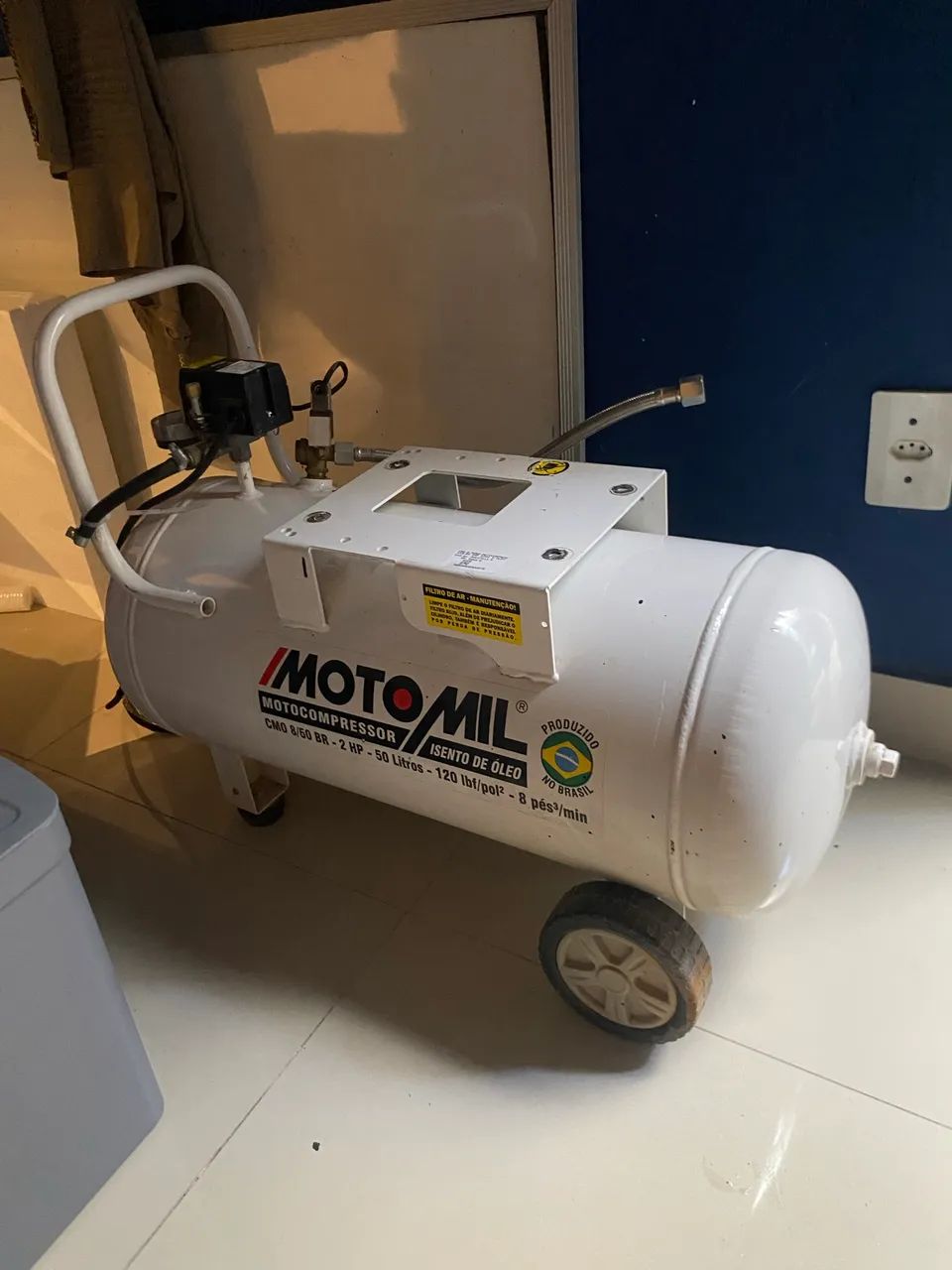 Compressor odontológico isento de óleo  - Foto 2