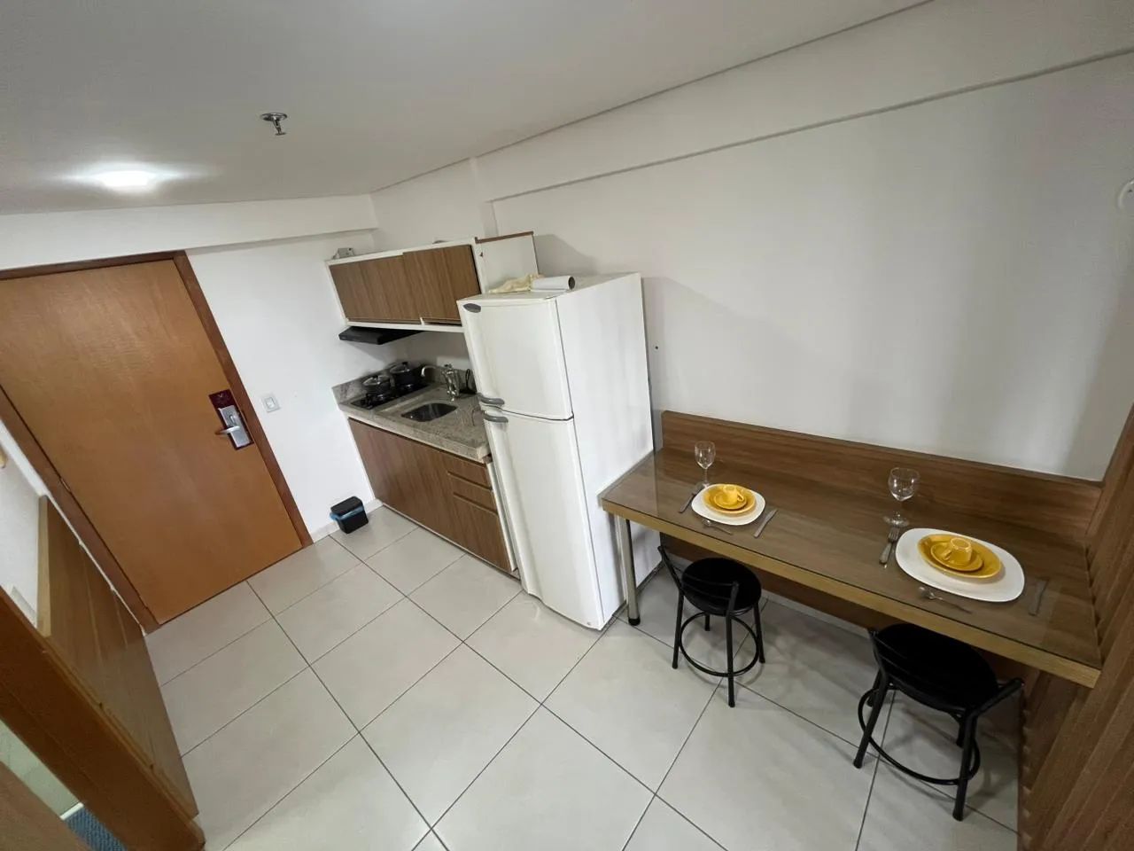 Flat mobiliado e completo com energia solar inclusa no Vivence - 201 Sul - Foto 3