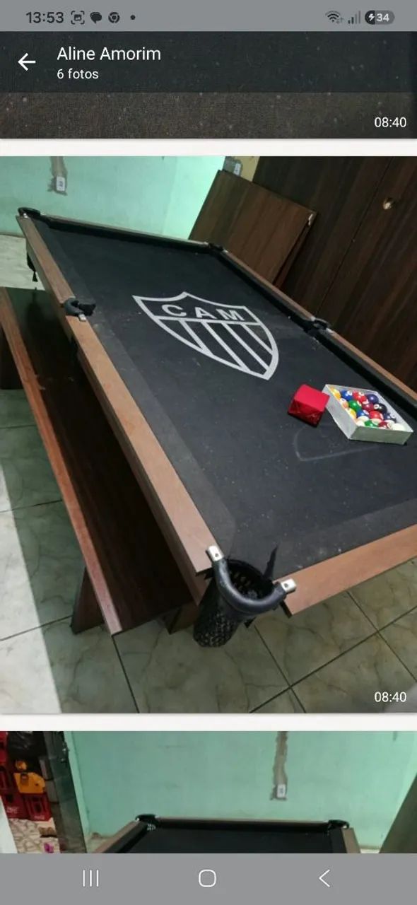 Mesa de sinuca completa top  - Foto 3