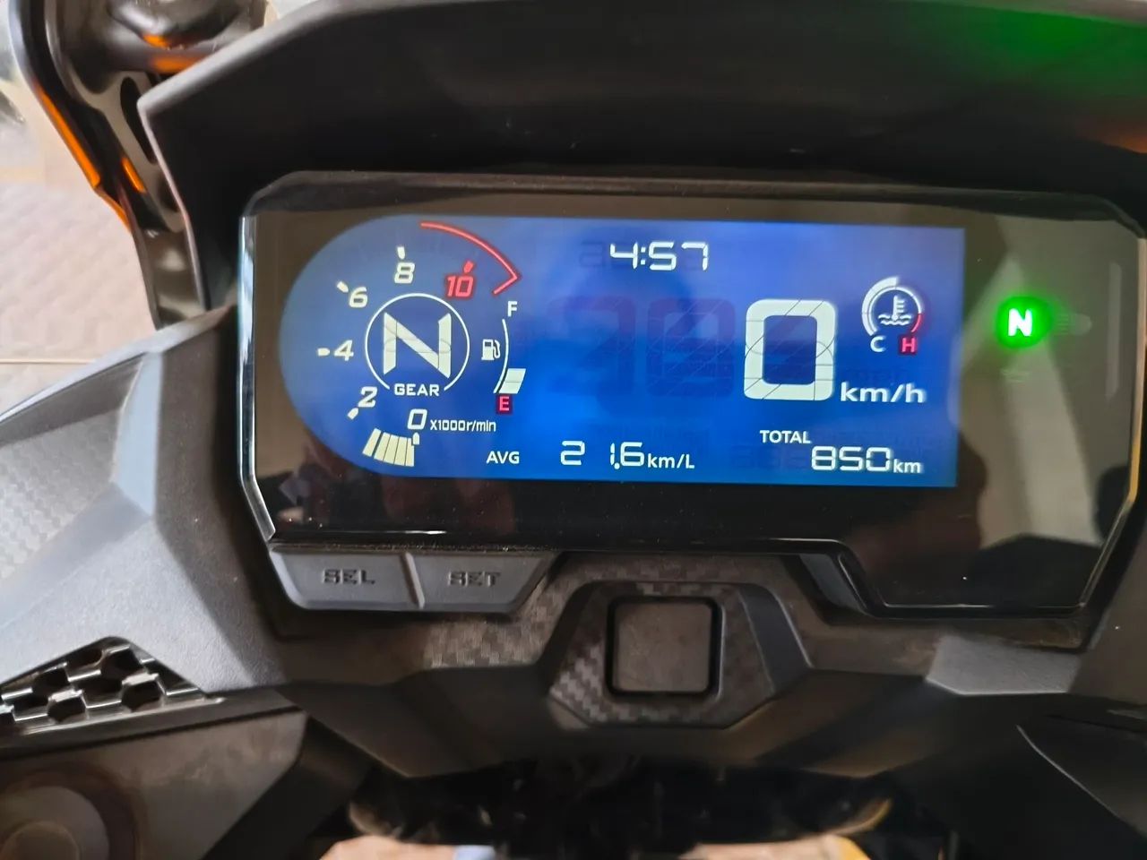 Cb 500x apenas 850 km  - Foto 3