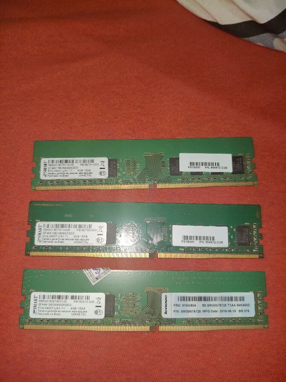 MEMÓRIAS RAM DDR4
