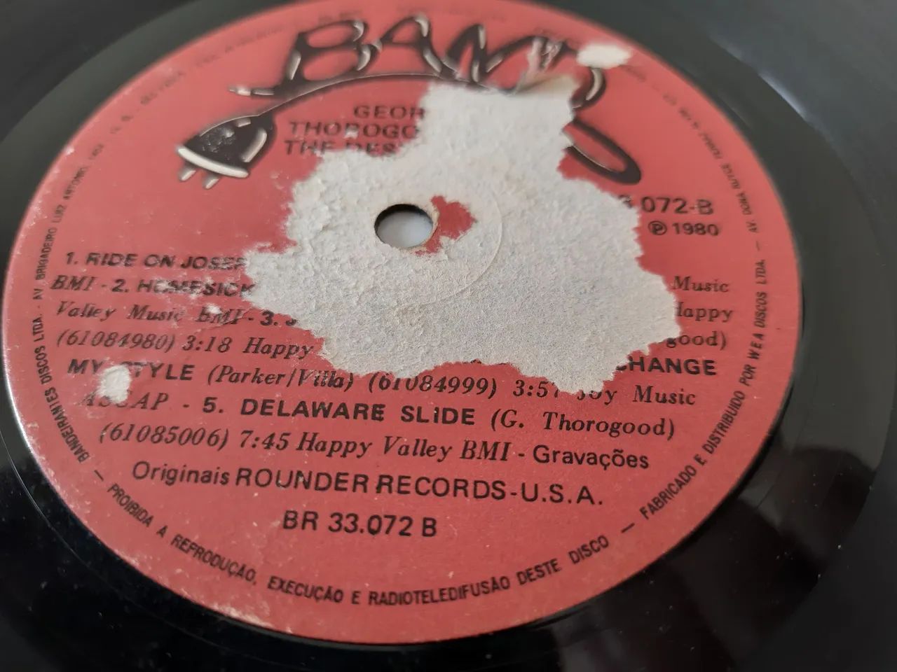 LP George Thorogood and The Destroyers (disco de Blues, rato!) - Foto 5