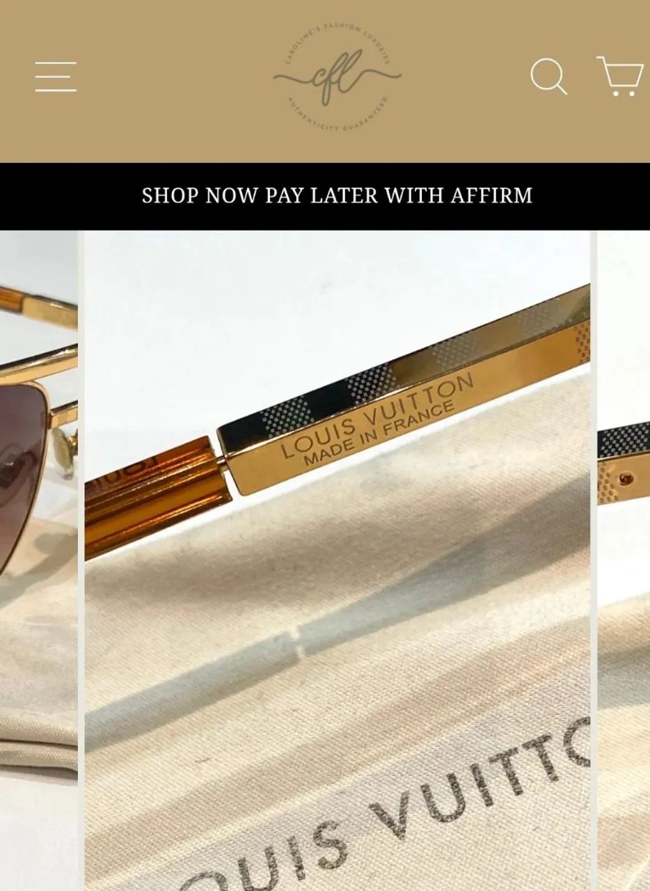 Vende se óculos da Louis Vuitton  - Foto 2