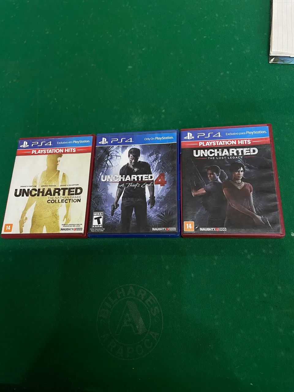 Coleção uncharted 