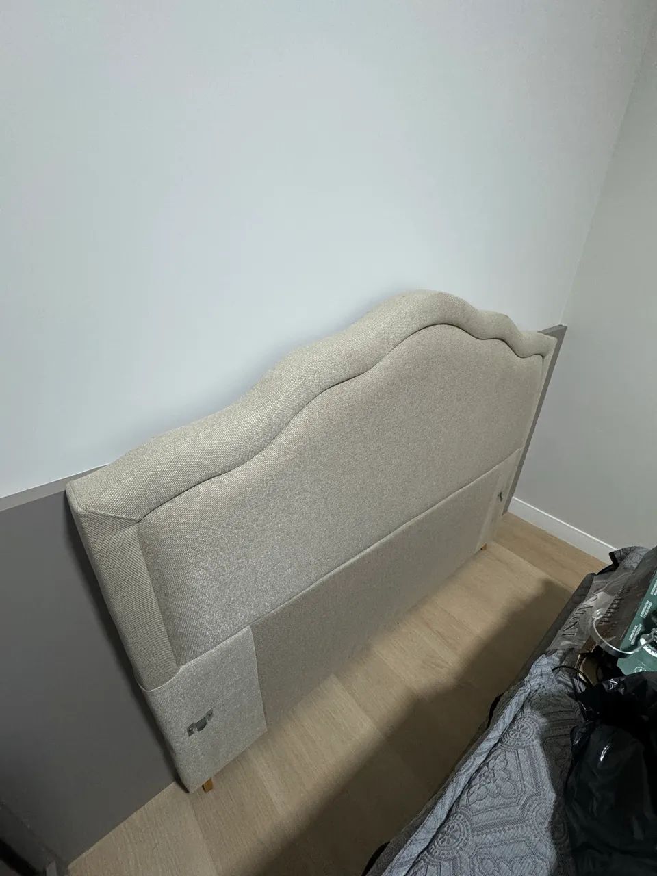 Cabeceira de cama QUEEN em Linho - Foto 3