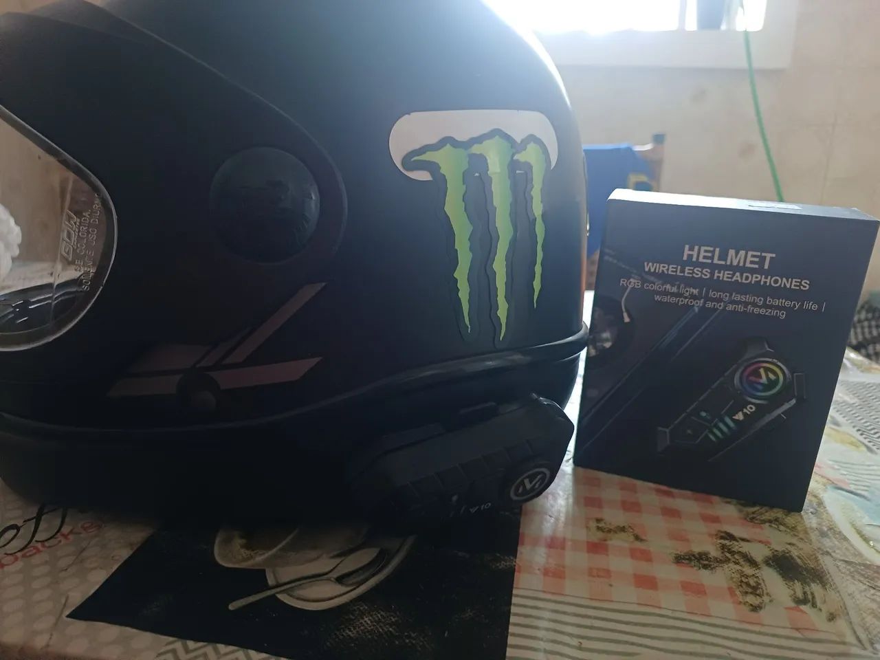 Trio de Capacete Gow Automático + Intercomunicador - Foto 4