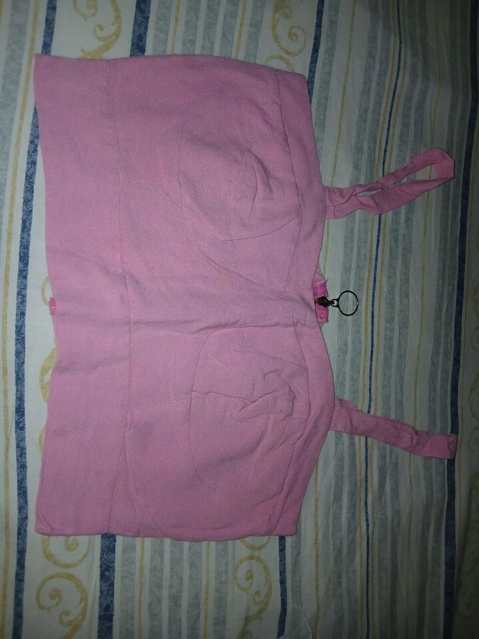 Cropped rosa 50 reais - Foto 2