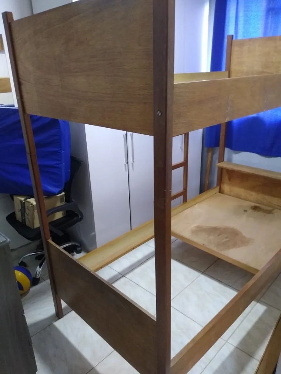 Cama beliche de madeira (ENTREGAMOS) - Foto 3