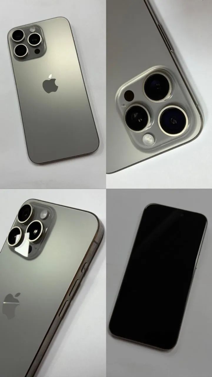 iPhone 15 pro max titânio natural - Celulares e Smartphones