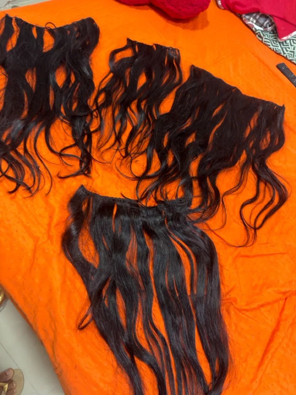 Vendo cabelo humano 65 cm 210 gramas, cabelo virgem - Foto 5