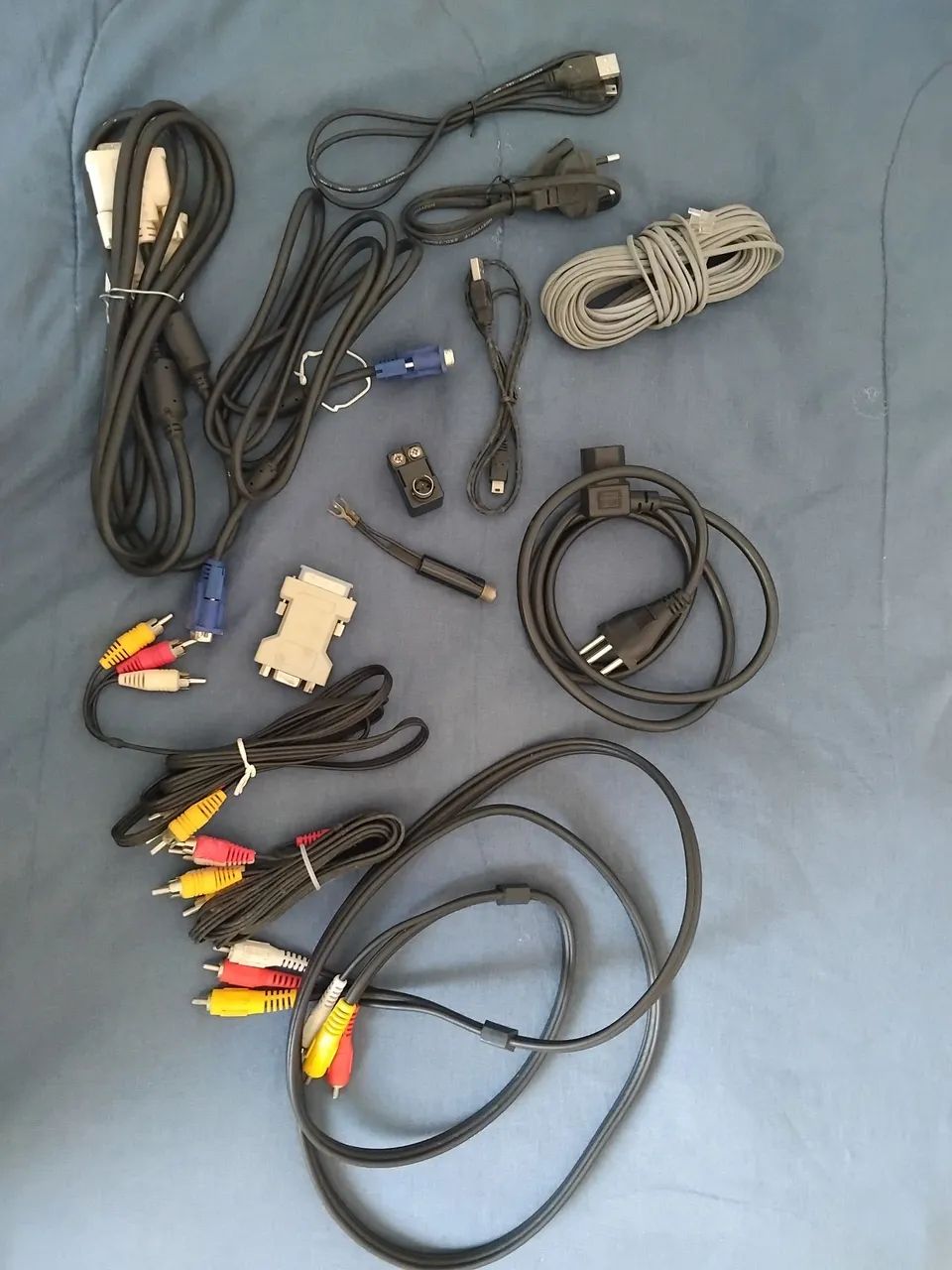 Lote de Cabos para Computador - Diversos Tipos - Foto 2