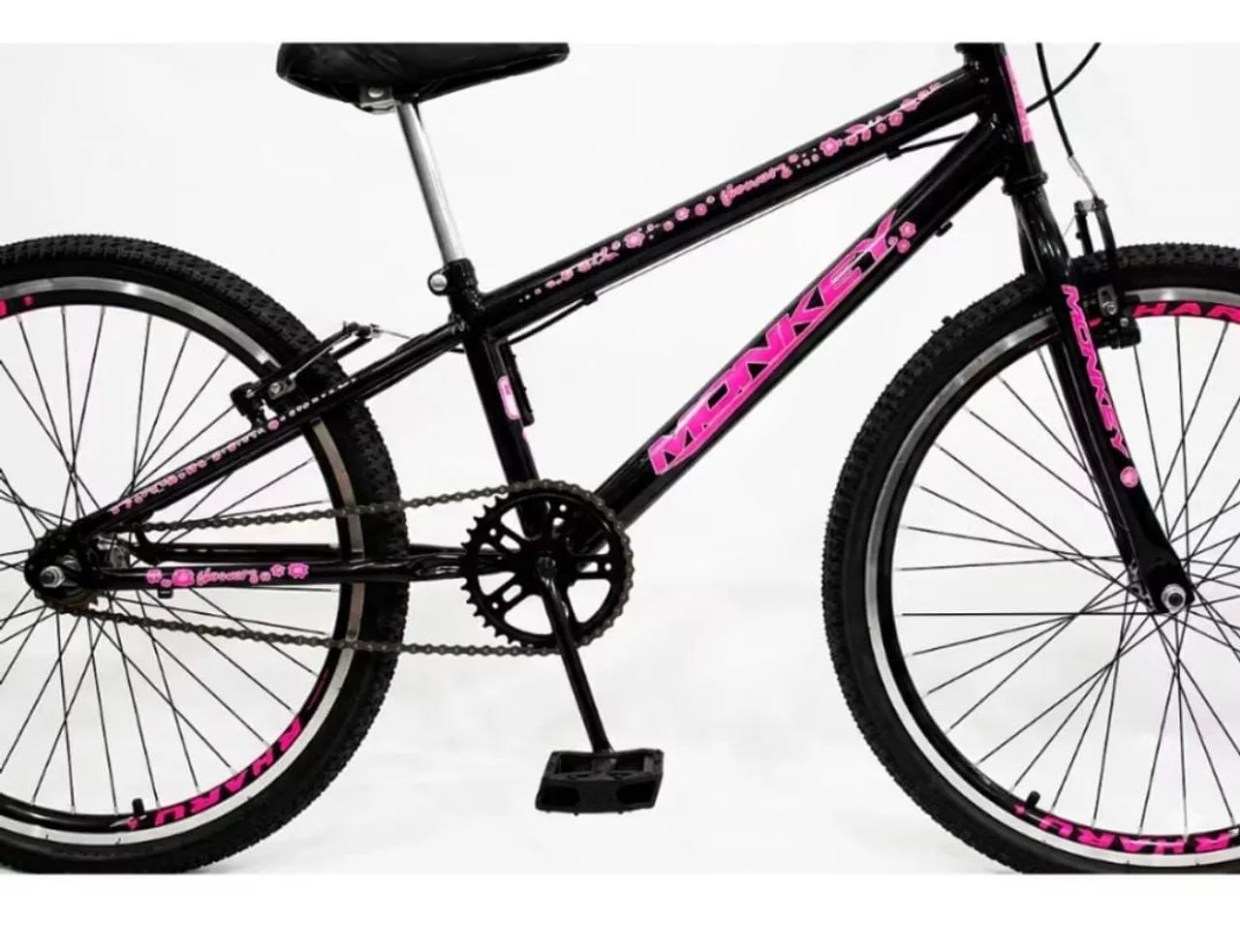 Bicicleta aro 24sem adesivos - Foto 2