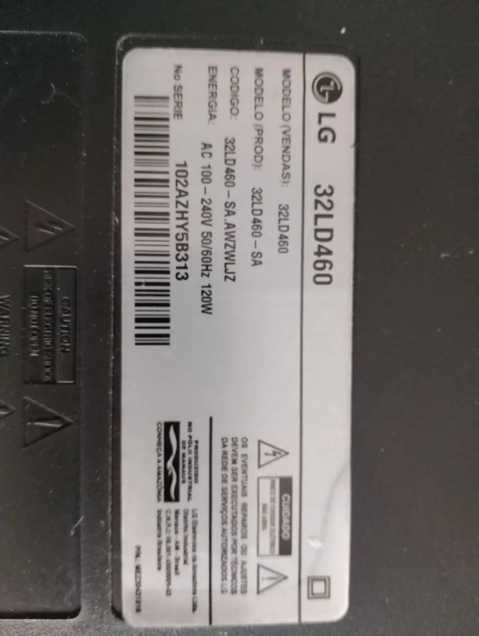 Tv LG para conserto - Foto 3