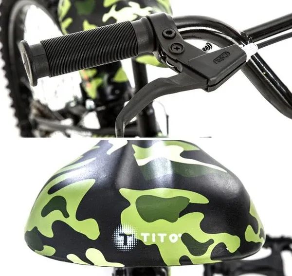BICICLETA ARO 20 CAMUFLADA - Foto 2
