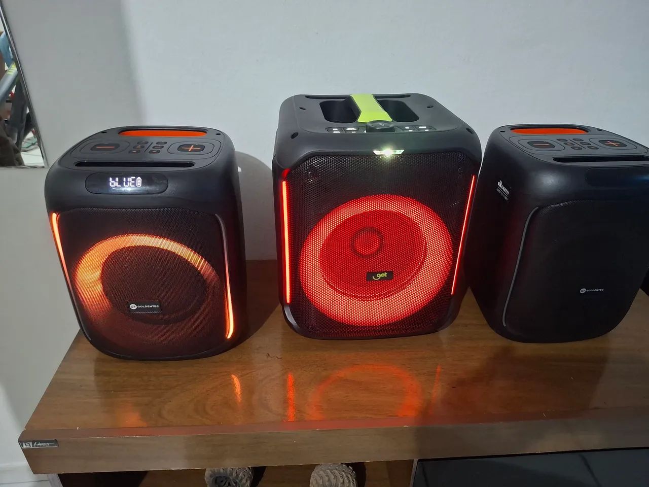 Caixa de som bluetooth goldentec GT CUBE 250W - Foto 3