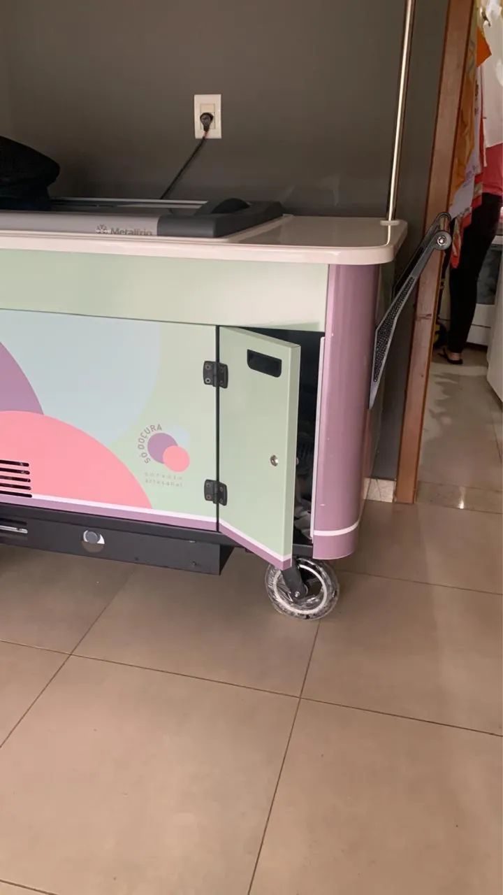 Carrinho sorvete com freezer - Foto 2