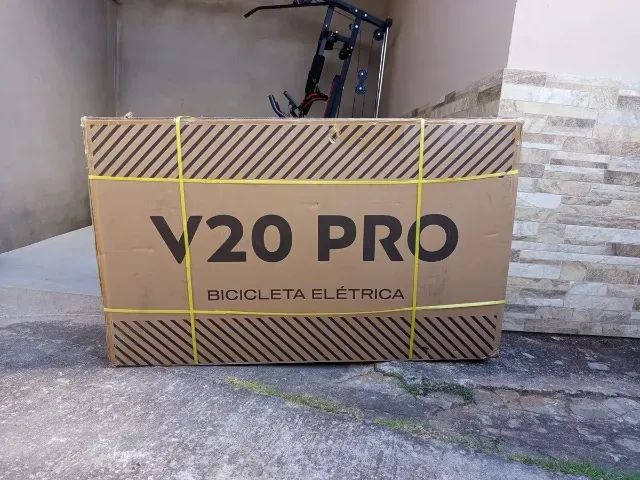 Bicicleta Elétrica V20 PRO 1000w sem banco extensor - Foto 3