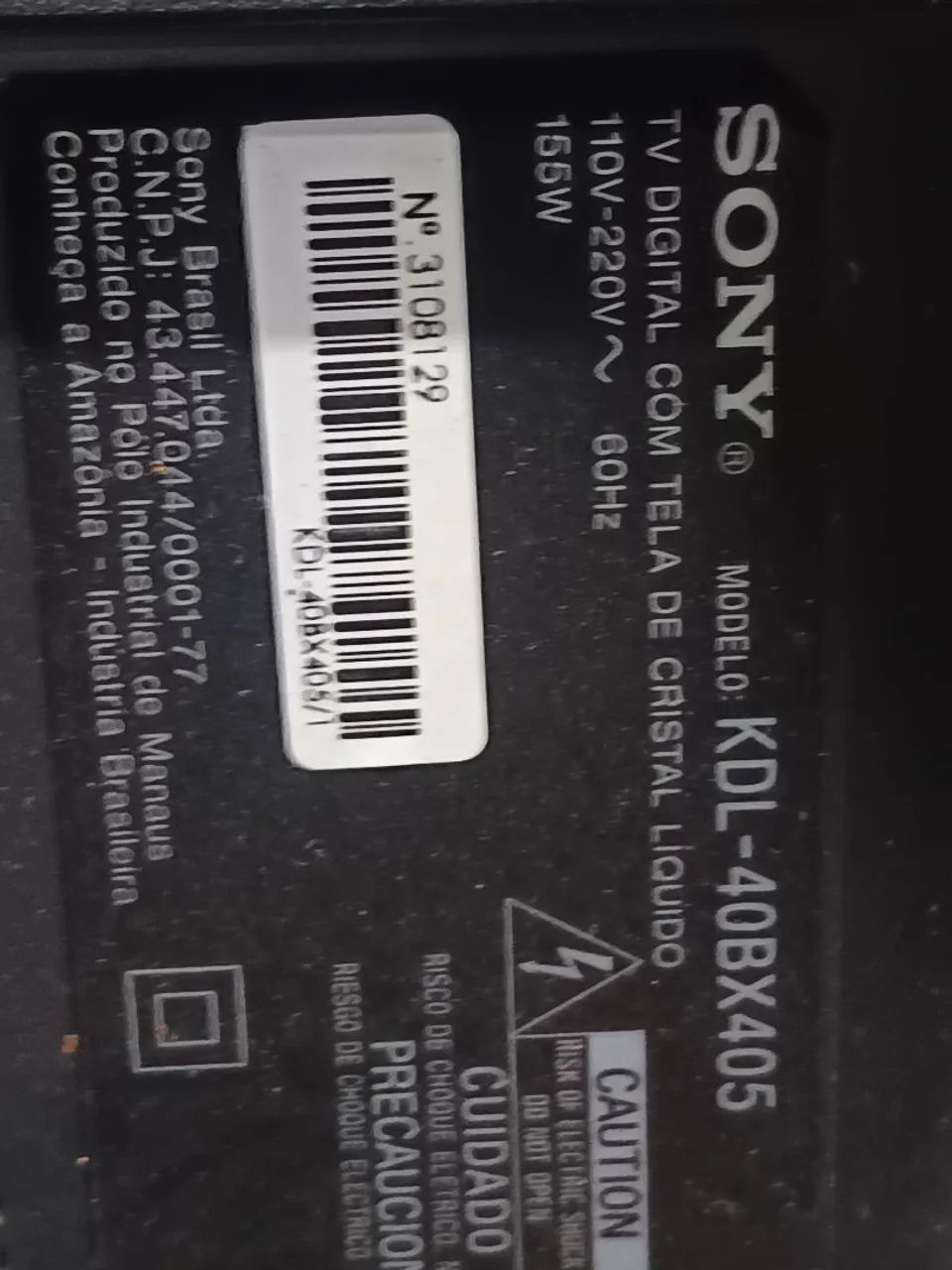 Tvs com defeito a partir de 80,00 - Foto 5