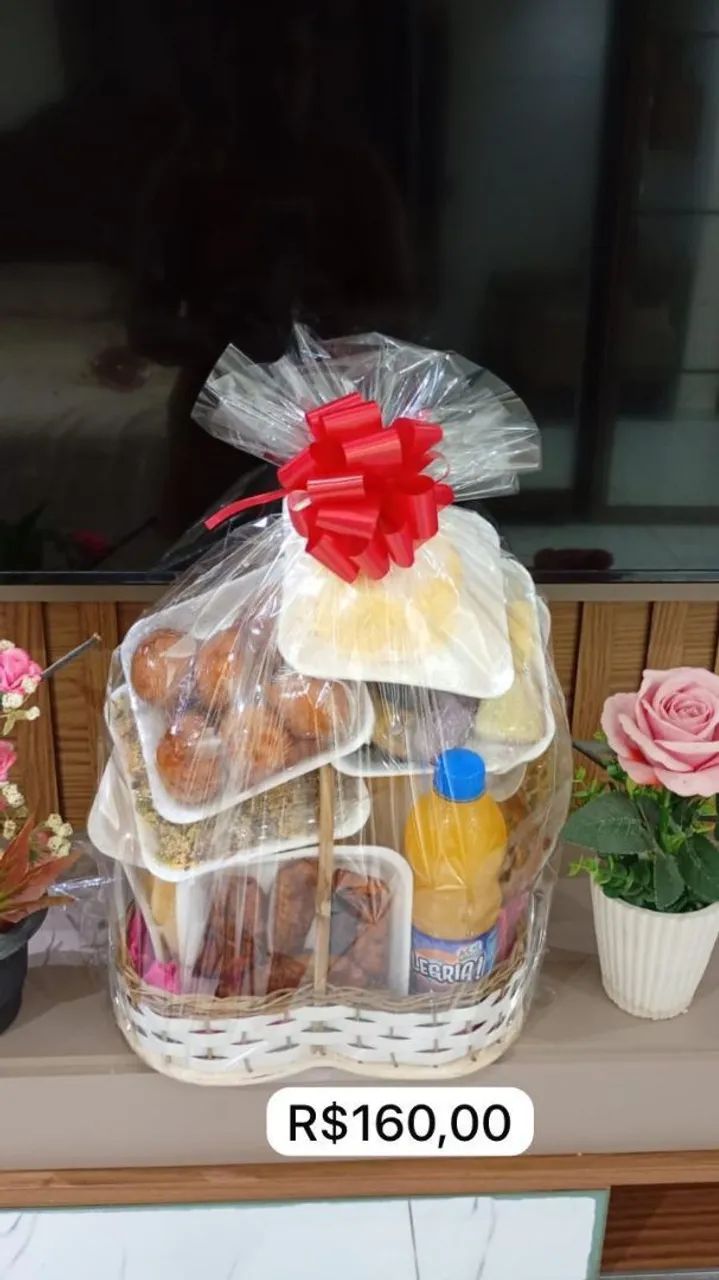 Cestas  de café para presentes