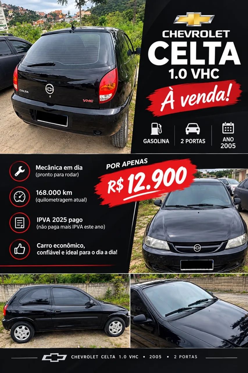 Chevrolet Celta Celta Spirit 1.0 MPFI VHC 8V 3p 2005