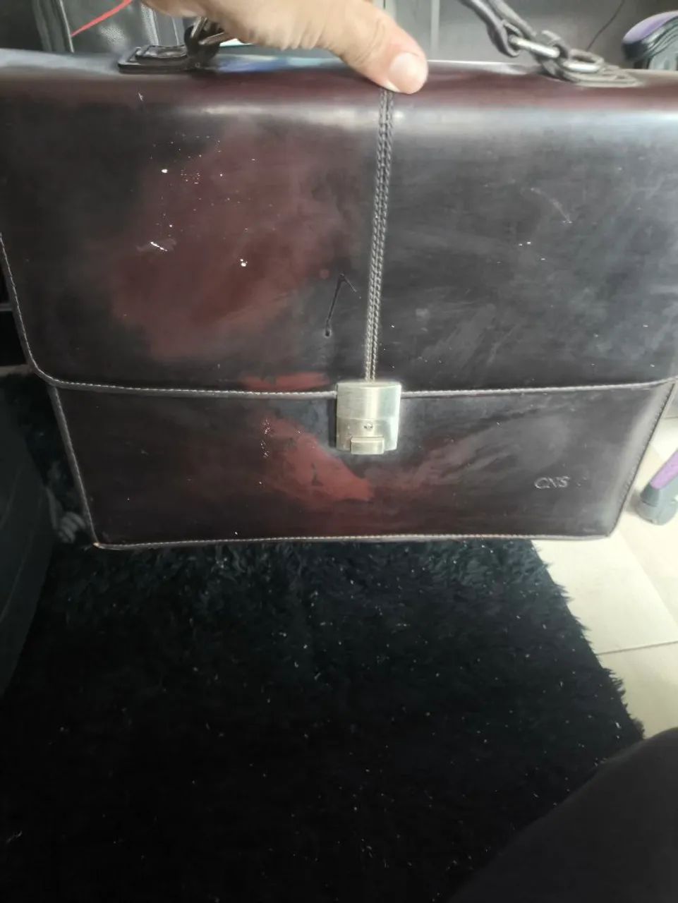 Maleta de couro - Foto 2