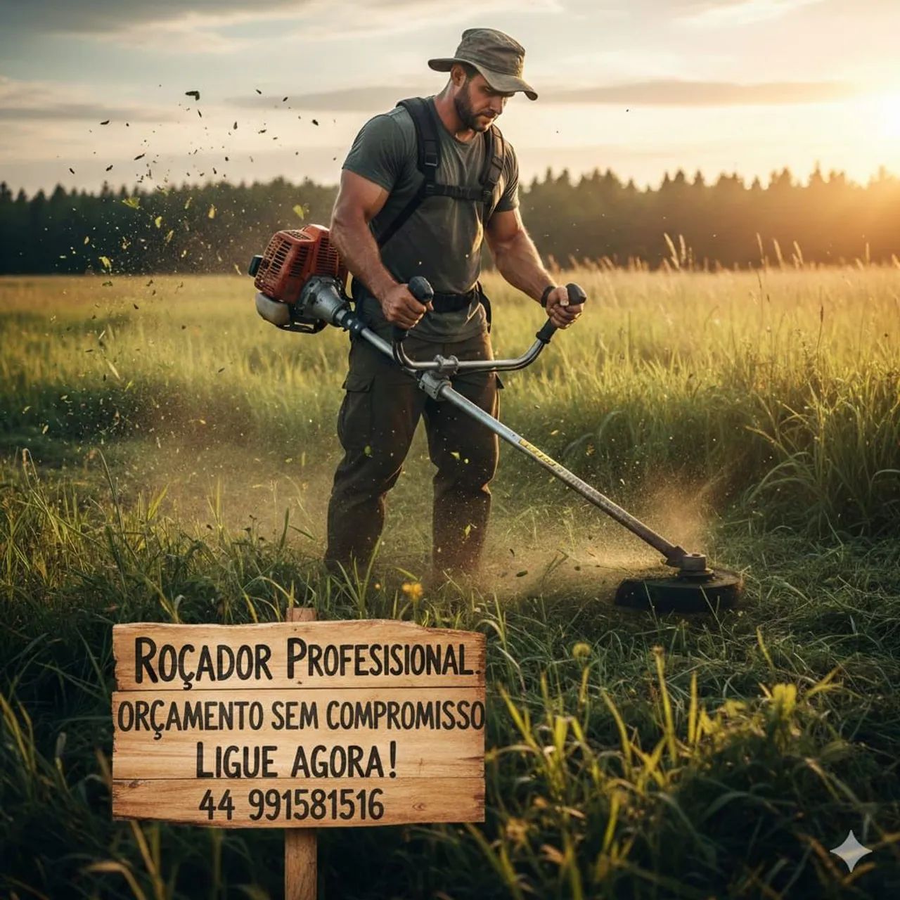 Roçada - mato - grama - terrenos - chácaras - Foto 2